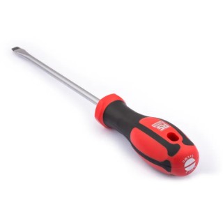 RS PRO Slotted Screwdriver with 200 mm Blade Length, 320 mm Overall Length, Chrome Vanadium Steel Blade, Ergonomic 182-9677