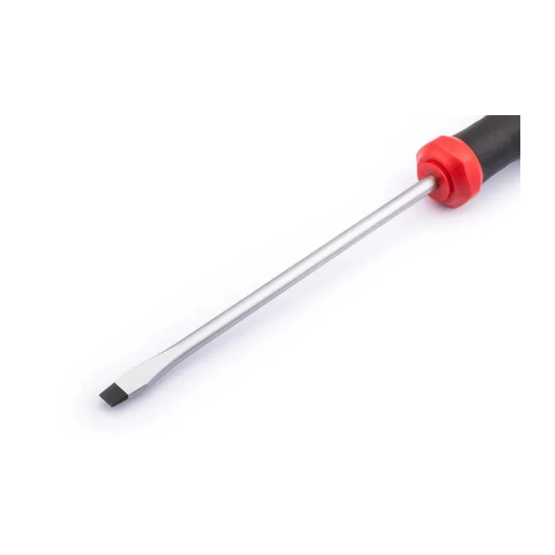 RS PRO Standard Slotted Screwdriver 100 mm Blade, 200 mm Overall Length, Bi-Material Handle, Chrome Vanadium 182-9666