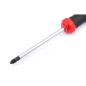 RS PRO Standard Pozidriv Screwdriver PZ1 Tip 80 mm Blade Soft Grip Handle 180mm Overall 182-9704