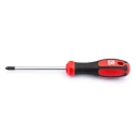 RS PRO Standard Screwdriver PZ4 Tip 200 mm Blade Chrome Vanadium Molybdenum Steel Soft Grip Handle 320mm Overall 182-9707