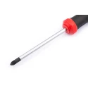 RS PRO Standard Screwdriver PZ4 Tip 200 mm Blade Chrome Vanadium Molybdenum Steel Soft Grip Handle 320mm Overall 182-9707