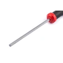 RS PRO Hexagon Screwdriver, 6 mm Tip, 125 mm Blade, 235 mm Overall Length, Soft Grip Handle, Silicon Chrome 182-9749