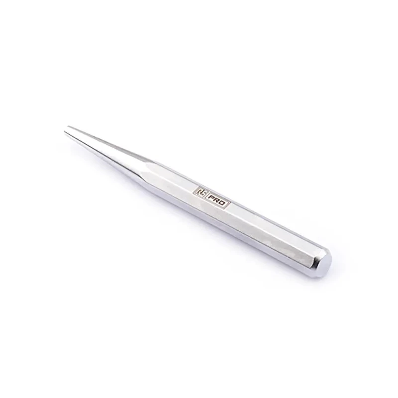 RS PRO 1-Piece Centre Punch, 4mm Shank, 120mm Overall, Chrome Molybdenum Steel, DIN 7252 182-9787