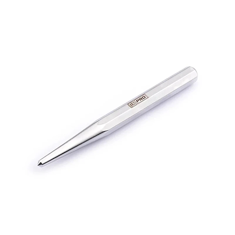 RS PRO 1-Piece Centre Punch, 4mm Shank, 120mm Overall, Chrome Molybdenum Steel, DIN 7252 182-9787