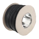RS PRO H07Z-K Series Black 2.5 mm² Hook Up Wire 13 AWG 45/0.25 mm Core Strands 100 m Cross Linked 836-0818
