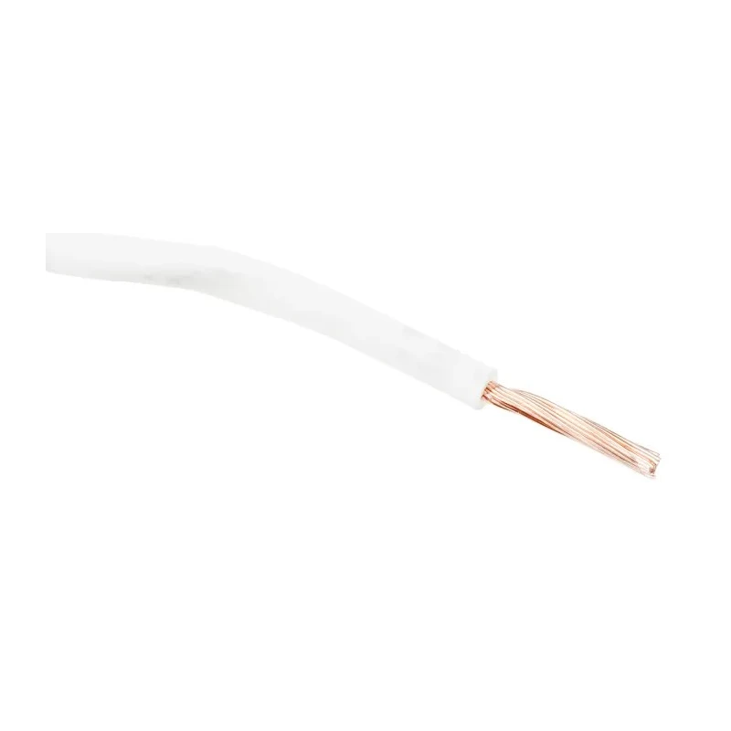 RS PRO H07Z-K Series White 1.5 mm² Hook Up Wire, 15 AWG, 27x0.25mm Core Strands, 100 m, Ethylene Propylene Jacket 836-0814