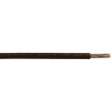RS PRO H07V-R Series Black 1.5 mm² Hook Up Wire, 16 AWG, 7/0.53 mm strand, 100 m length, Polyvinyl Chloride Jacket 836-0852