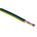 RS PRO 10 mm² 750 V Polyvinyl Chloride Yellow Green Hook Up Wire 8 AWG 7/1.34 mm Core Strands 100 m 836-0937