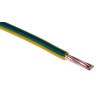 RS PRO 10 mm² 750 V Polyvinyl Chloride Yellow Green Hook Up Wire 8 AWG 7/1.34 mm Core Strands 100 m 836-0937
