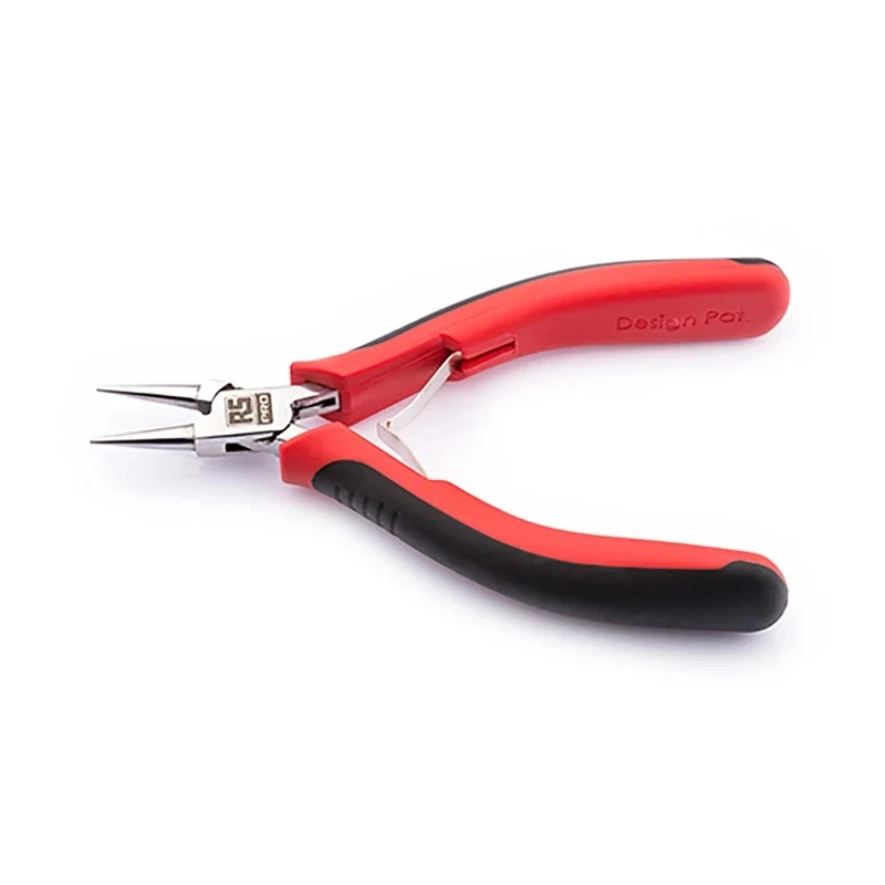 RS PRO Round Nose Plier, 130mm Overall Length, 22mm Internal Jaw, Stainless Steel, MicroMax Softgrip Handles 182-9798