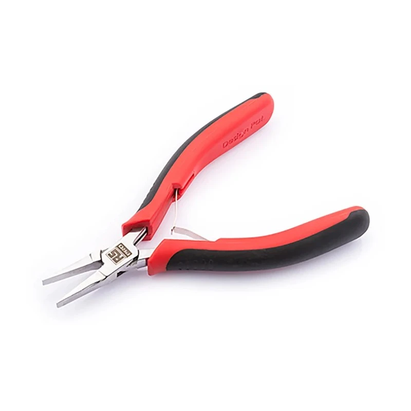 RS PRO Round Nose Plier Electronic Flat Nose, 130mm Overall Length, 24mm Jaw, Stainless Steel, Softgrip Handle 182-9799