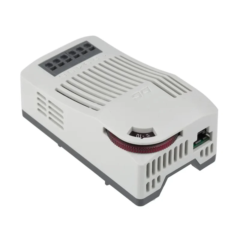 STEGO Electronic Enclosure Thermostat 13 A Contact Current 20, 56V dc Supply Voltage -10 to 60°C Temperature 01011.0-41