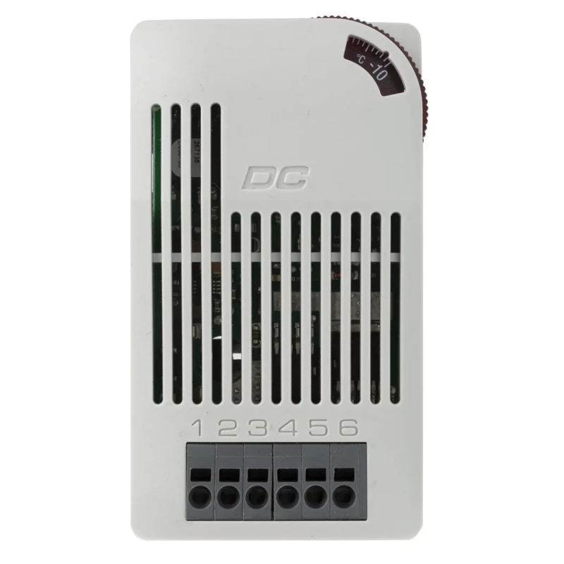 STEGO Electronic Enclosure Thermostat 13 A Contact Current 20, 56V dc Supply Voltage -10 to 60°C Temperature 01011.0-41