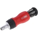 RS PRO Ratchet Phillips Pozidriv Slotted Torx Screwdriver Bit Set 7 Pieces 105mm Drive Size 1/4 in Ratchet 182-9805