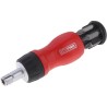 RS PRO Ratchet Phillips Pozidriv Slotted Torx Screwdriver Bit Set 7 Pieces 105mm Drive Size 1/4 in Ratchet 182-9805