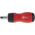 RS PRO Ratchet Phillips Pozidriv Slotted Torx Screwdriver Bit Set 7 Pieces 105mm Drive Size 1/4 in Ratchet 182-9805