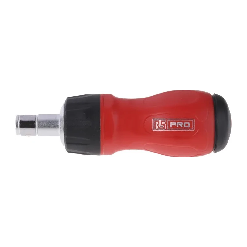 RS PRO Ratchet Phillips Pozidriv Slotted Torx Screwdriver Bit Set 7 Pieces 105mm Drive Size 1/4 in Ratchet 182-9805