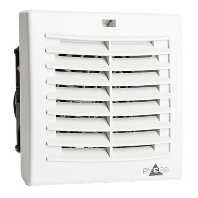 STEGO FPI/FPO 018 Series Filter Fan 48V DC 3W Input Power IP54 92 mm x 92 mm IP54
