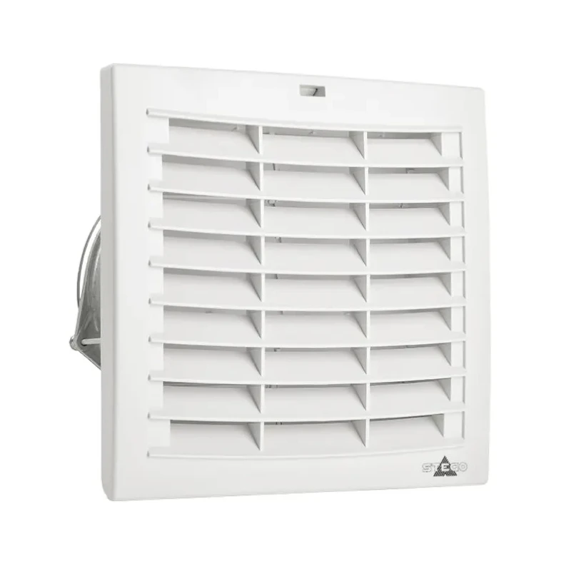 STEGO FPI/FPO 018 Series Filter Fan, 24V DC, 12W Power, 156 m³/h Filtered Air Flow, 178 m³/h Unimpeded Air Flow, , 176 IP54