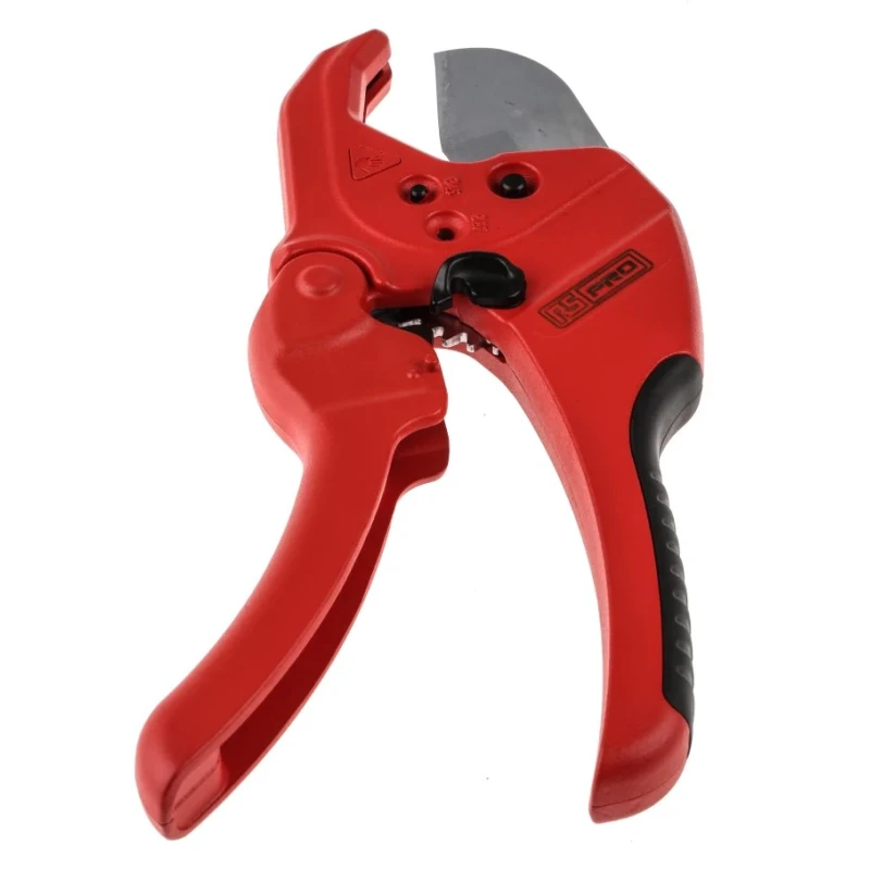 RS PRO Pipe Cutter 42 mm Cutting Capacity Aluminium Body Spring Loaded Action 230mm Length 182-9983