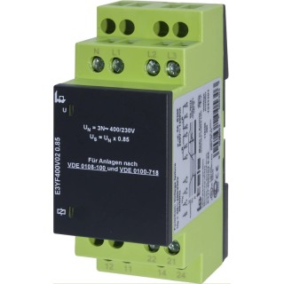 Tele Monitoring Relay 3 Phase 230/400 V AC Monitor Range DPDT Contact Configuration DIN Rail Mount E3YF400V02 0.85