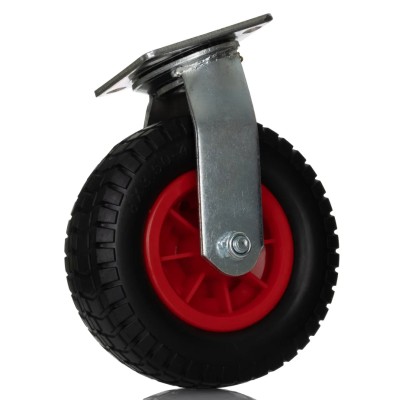 RS PRO Swivel Castor Wheel 200 mm Diameter 200 kg Load Capacity Polyurethane Wheel 183-0088