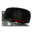 RS PRO Swivel Castor Wheel 200 mm Diameter 200 kg Load Capacity Polyurethane Wheel 183-0088