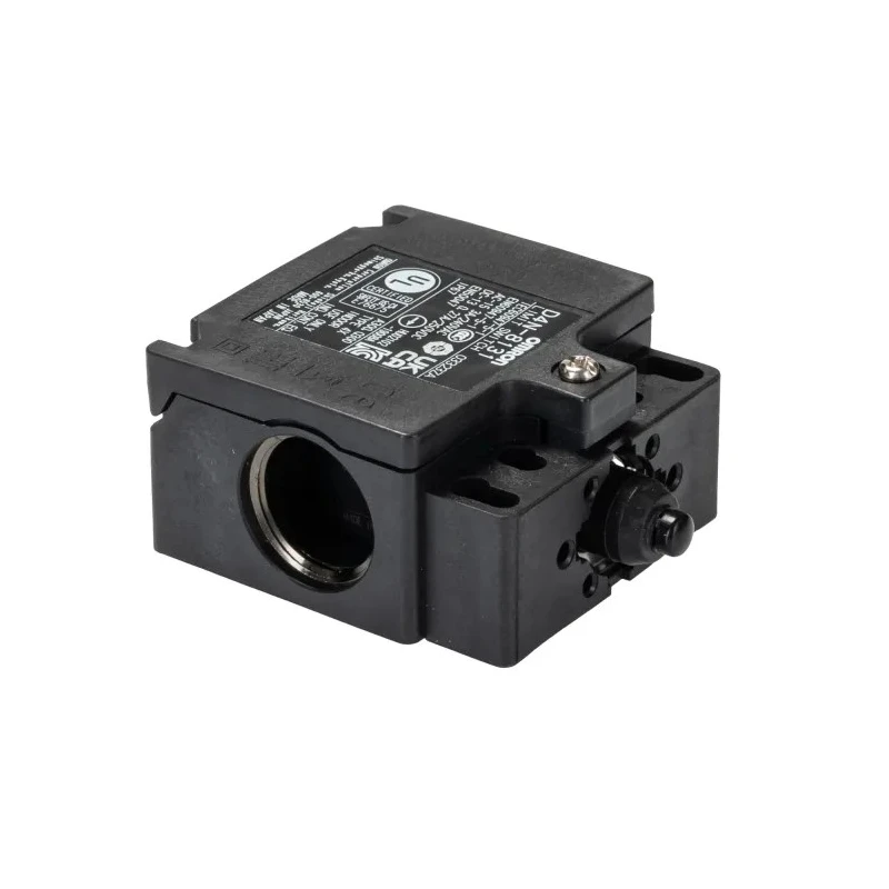 Omron D4N Series Plunger Limit Switch, 1 NO/1 NC, IP67 Rated, 250V AC, Snap Action, M20 Terminal 