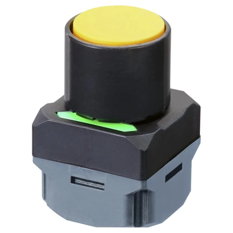 Omron Illuminated Push Button Complete Unit Momentary Switch Green Red Yellow LED IP65 24 V dc A2W-TB-WC1 EU2YB