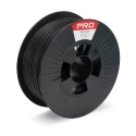 RS PRO 1.75 mm Matte Black PLA Matt Fused Deposition Modelling 3D Printer Filament 1 kg 183-0251