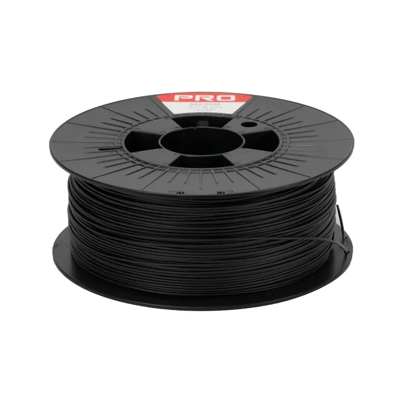 RS PRO 1.75 mm Matte Black PLA Matt Fused Deposition Modelling 3D Printer Filament 1 kg 183-0251