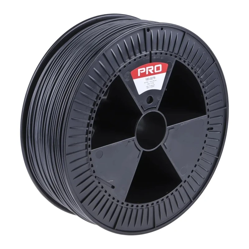 RS PRO 2.85 mm Grey PLA 3D Printer Filament 2.3 kg Spain 183-0276