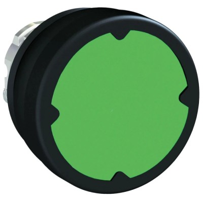 Schneider Electric Harmony XB4 Series Green Momentary Push Button Switch, 22 mm Cutout, IP69K, IP66, IP67 ZB4BC380