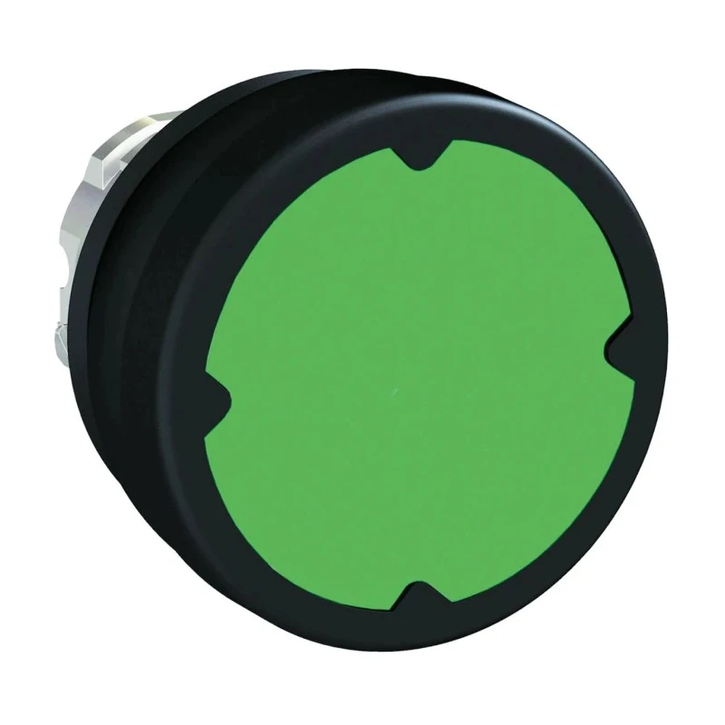 Schneider Electric Harmony XB4 Series Green Momentary Push Button Switch, 22 mm Cutout, IP69K, IP66, IP67 ZB4BC380