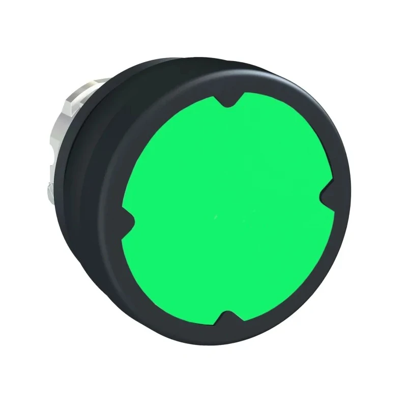 Schneider Electric Harmony XB4 Series Green Momentary Push Button Switch, 22 mm Cutout, IP69K, IP66, IP67 ZB4BC380