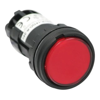 Idec Panel Mount Indicator 24V HW Series Screw Terminal Pilot Light HW1P-1FQD-R-24V