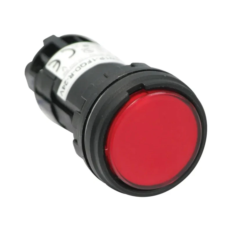Idec Panel Mount Indicator 24V HW Series Screw Terminal Pilot Light HW1P-1FQD-R-24V