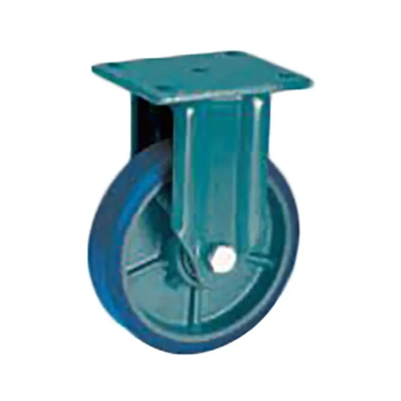 LAG Heavy Duty Fixed Castor 500 kg Load Capacity 150 mm Polyurethane Wheel 37563