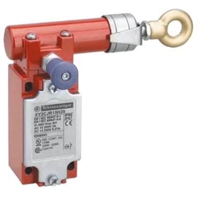 Telemecanique Sensors Rope Pull Switch 158 mm, Right Side, 2 NC XY2CJ