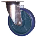 LAG Swivel Castor Wheel 125 mm Diameter Polyurethane Tyre 400 kg Load Capacity 164 mm Overall Height 40 mm Width Ball 37409