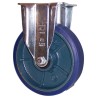 LAG Fixed Castor Medium Duty Polyurethane Wheel Diameter 100 mm Load Capacity 350 kg Model 37455