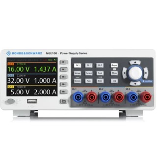 Rohde & Schwarz Digital Bench Power Supply, 3-Output 0 V to 32V, 100 W, 3 A Max NGE103B