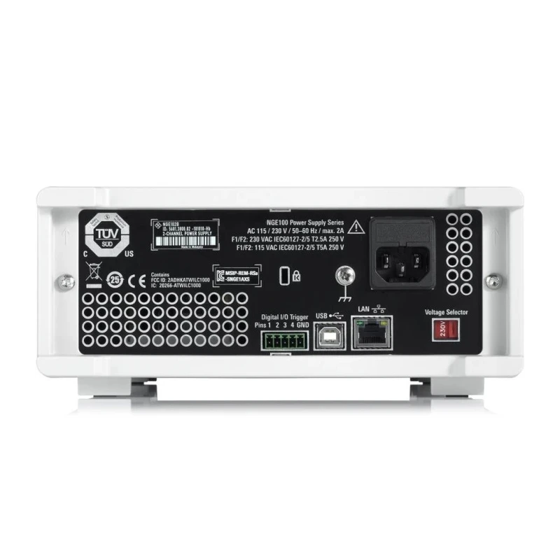Rohde & Schwarz Digital Bench Power Supply, 3-Output 0 V to 32V, 100 W, 3 A Max NGE103B