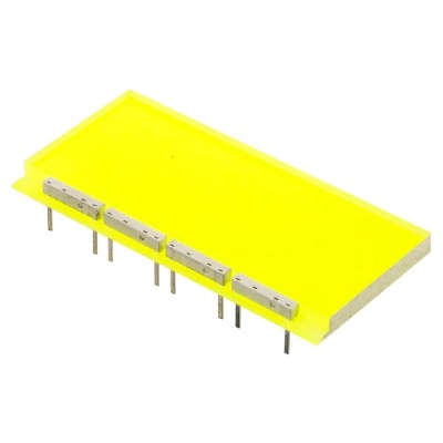 Ledtech Green LED Backlight Panel 48.7mm x 23.3mm, 8 Pins LTR24S3804YG