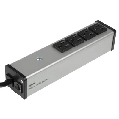 Wiremold 1.8 m 4 Socket NEMA 5-15R Extension Lead 120V UL101BC