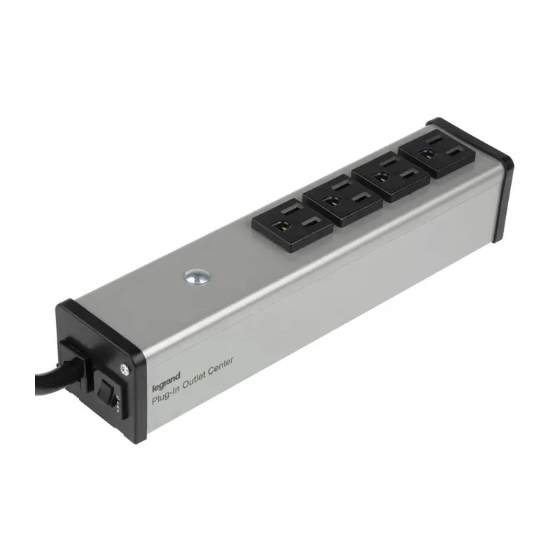 Wiremold 1.8 m 4 Socket NEMA 5-15R Extension Lead 120V UL101BC