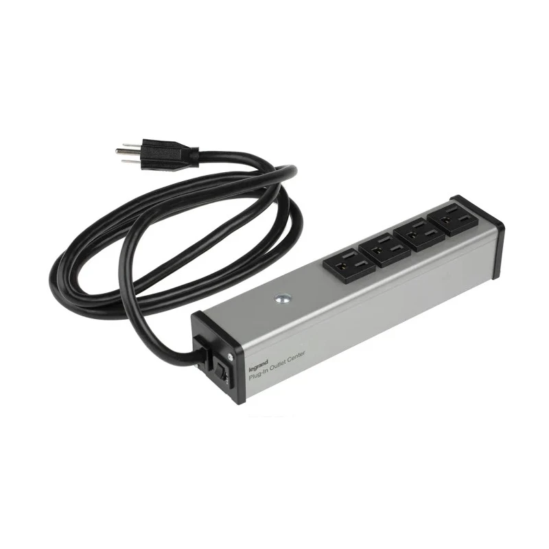 Wiremold 1.8 m 4 Socket NEMA 5-15R Extension Lead 120V UL101BC