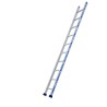 TUBESCA Aluminium 10 Steps Ladder with 7.8m Platform Height and 2.97m Open Length 02410210