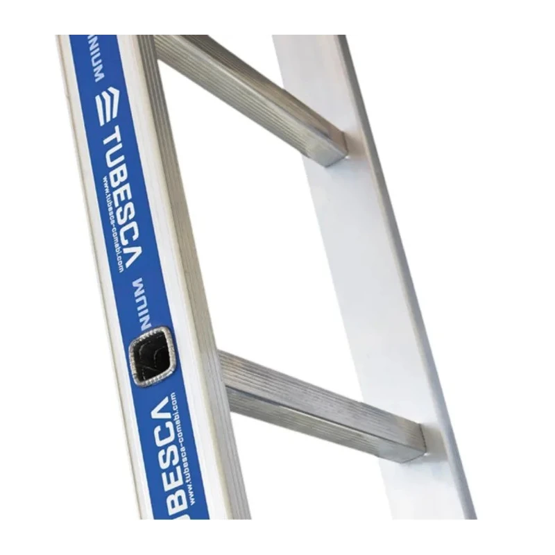 TUBESCA Aluminium 10 Steps Ladder with 7.8m Platform Height and 2.97m Open Length 02410210