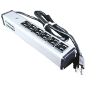 Wiremold 1.8 m 6 Socket NEMA 5-15R Extension Lead, 120V 15A Aluminium Alloy Jacket 836-1662